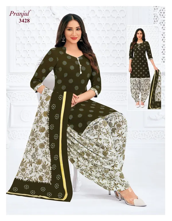 Pranjul Salwar With Patiyala Pant | SP3428