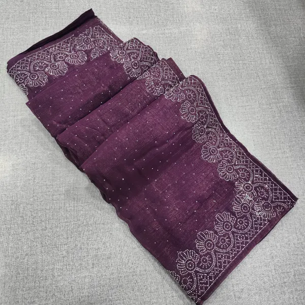 Premium Shimmer Space Silk Saree | SR73