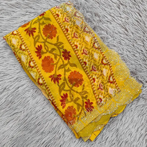 Super Soft Premium Chiffon Saree | SR32