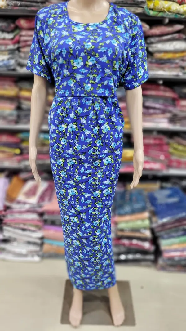 Hosiery Cotton Zipless Feeding Kurti | FK111