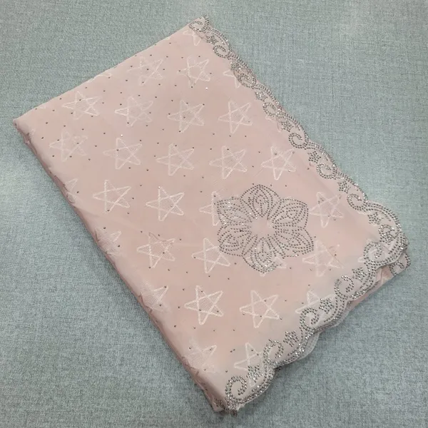 Heavy silk self embossed Saree with Running blouse | SR175