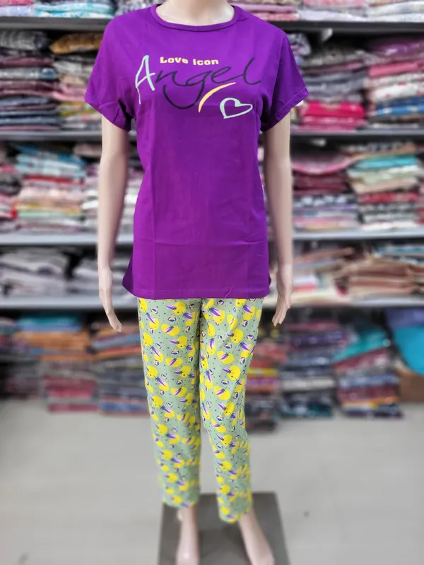 Premium Cotton Night Suit | NS193