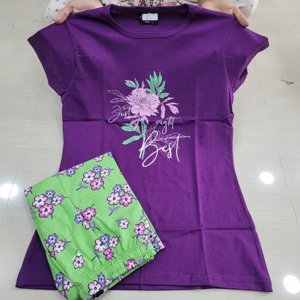 Premium Cotton Night Suit | NS311