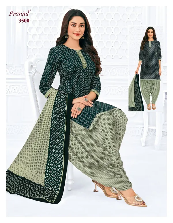 Pranjul Salwar With Patiyala Pant | SP1100