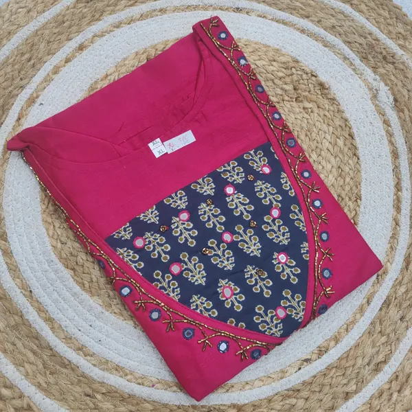 Anarkali Handwork Kurti | AK2147
