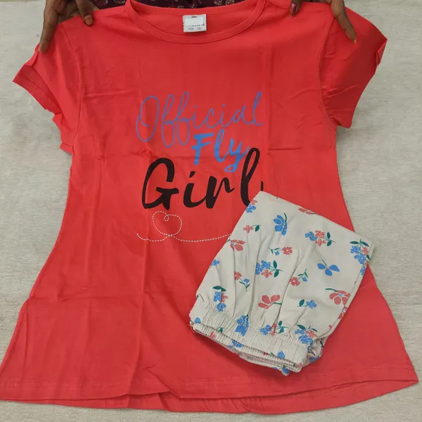 Premium Cotton Night Suit | NS442