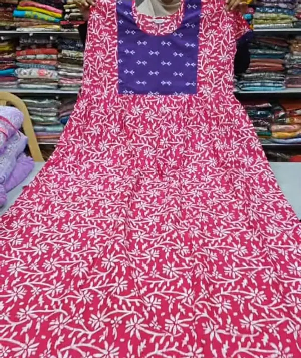 Premium Frock Style Nighty | NT2898