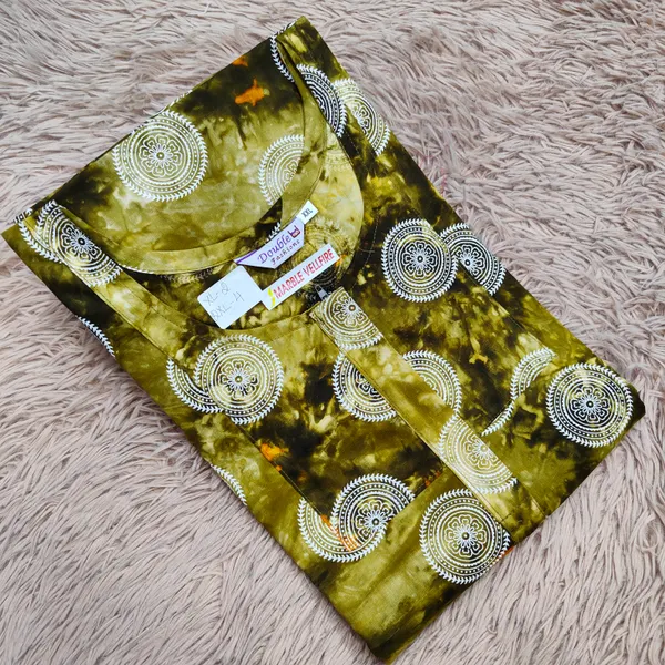 Marble Vellfire Nighty | NT2179