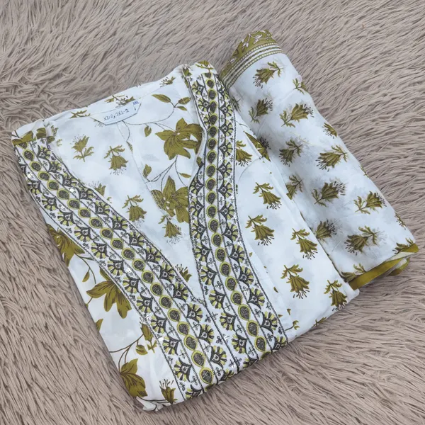 Anarkali Kurti with Dupatta Set | KS1166