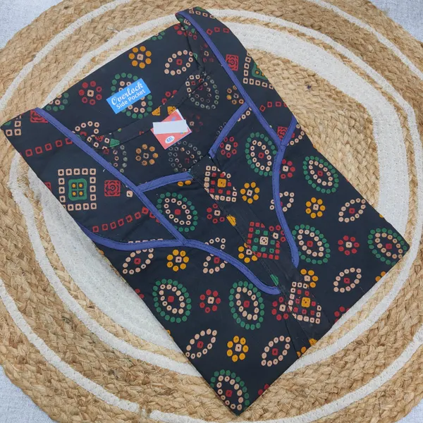 Pure Gujiri Cotton Nighty | NT3829