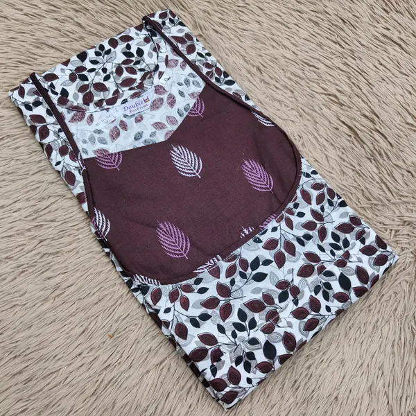 Premium Cotton Frock  Nighty with Adjustable Rope & Side Pocket | NT3360