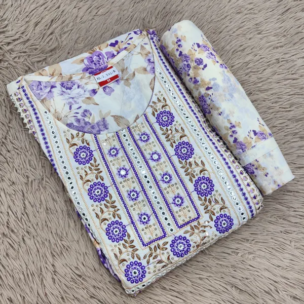 Anarkali Kurti with Dupatta Set | KS1153