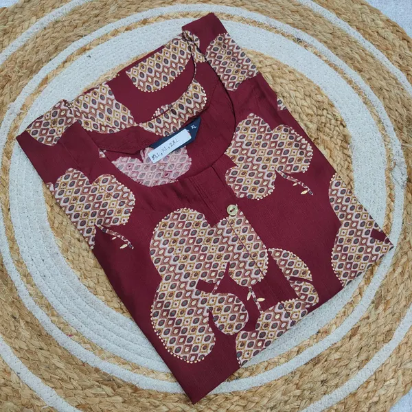 Premium Vatican A-Line Kurti | AL08