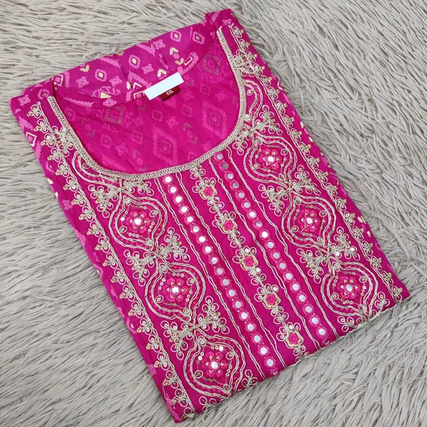 Rayon Anarkali Long Kurti | AK1963