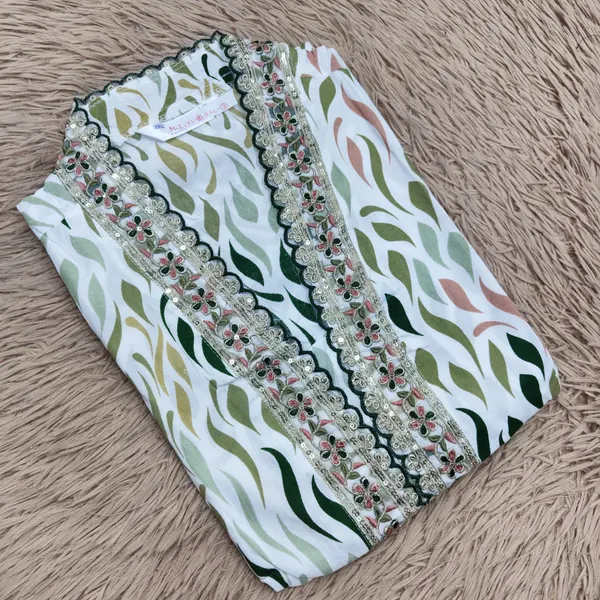 Rayon Anarkali Long Kurti | AK1964