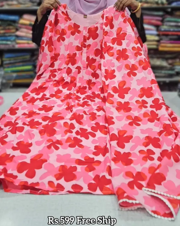 Kurti with Shawl | KS723