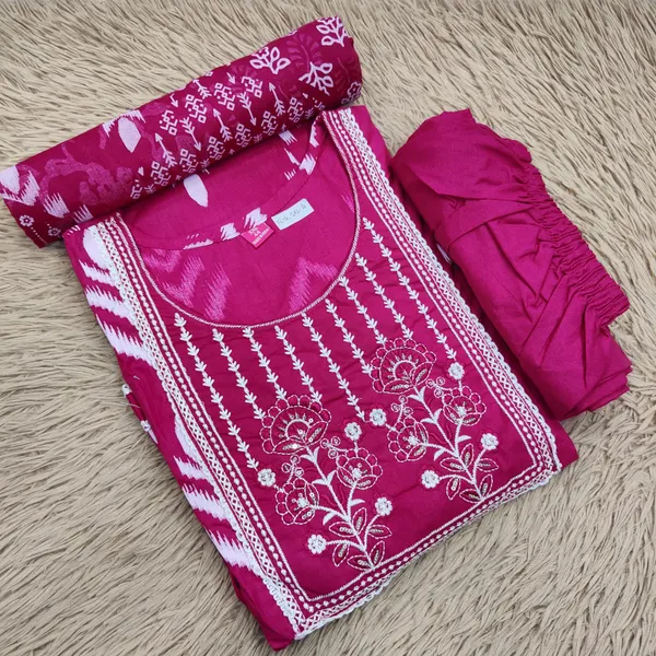 Anarkali Top Bottom Dupatta Set | TS3055