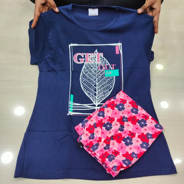 Premium Cotton Night Suit | NS227