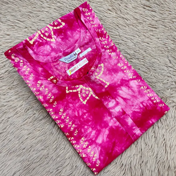 Marble Vellfire Nighty | NT2189