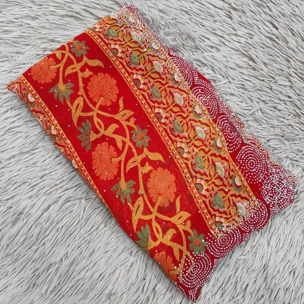 Super Soft Premium Chiffon Saree | SR32