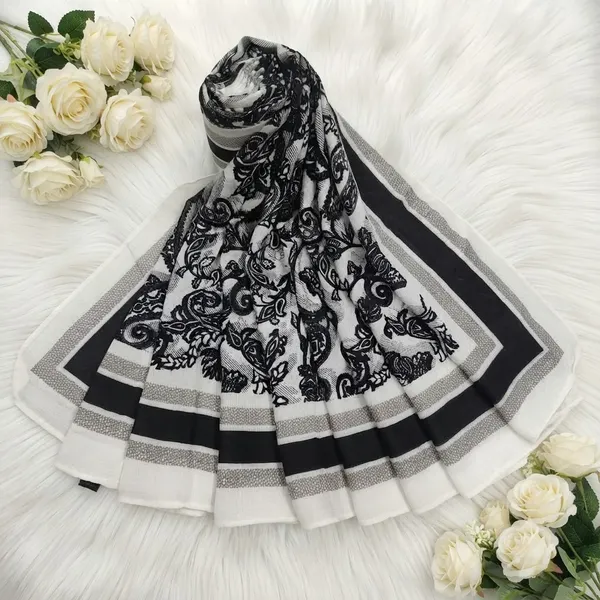 Premium Malaysian Hijabs Pure Viscose Big Size | HJ316