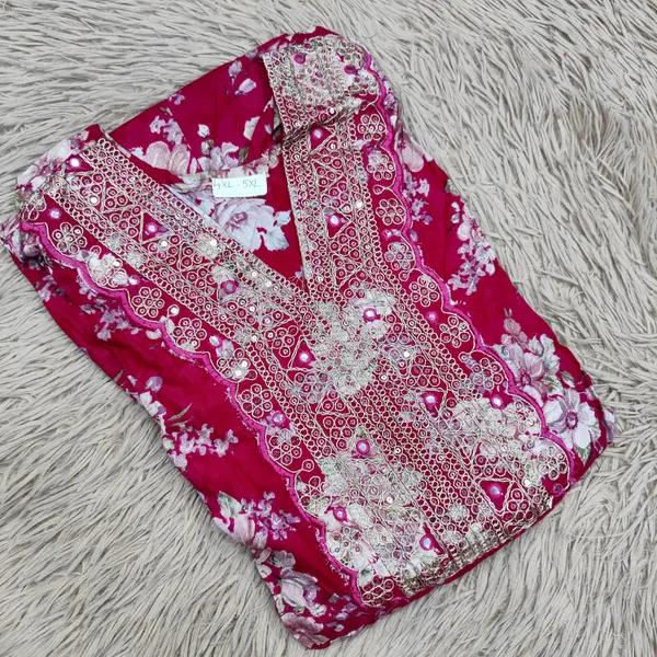 Premium Rayon Anarkali Long Top | AK1351