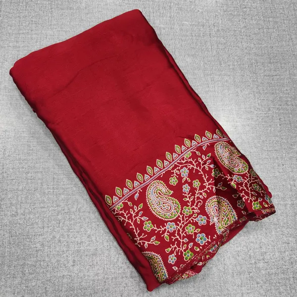 Premium Crepe Silk Saree | SR77