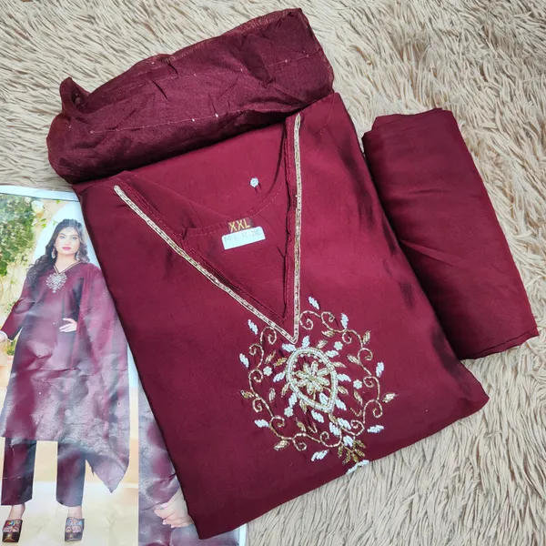 Top Bottom Dupatta Set | TS1264