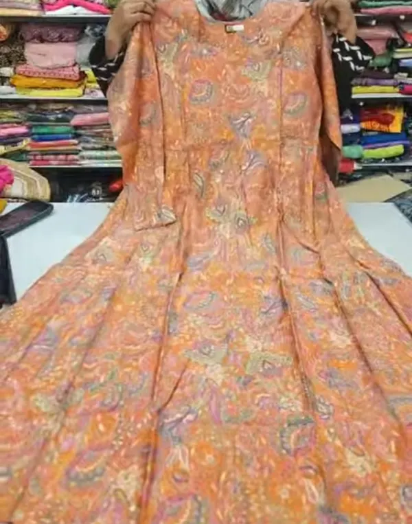 Premium 1st Quality Vatican Full Hand Anarkali | AK2225