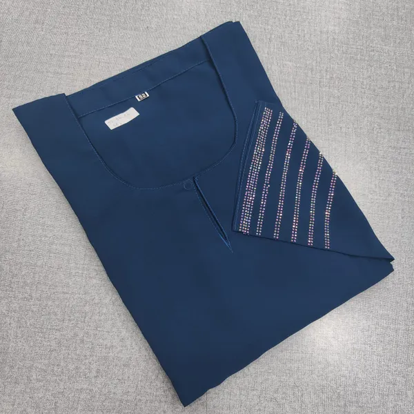 Premium Almas Burkha with Stone Work | BK52