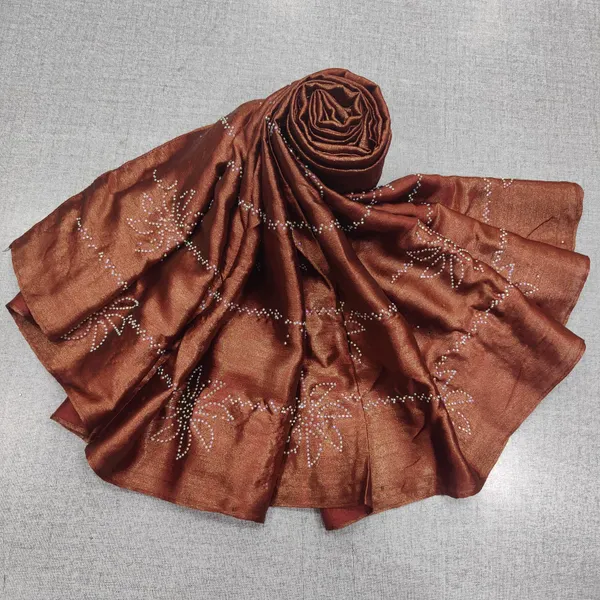 Heavy Crushed Satin Hijab | HJ162