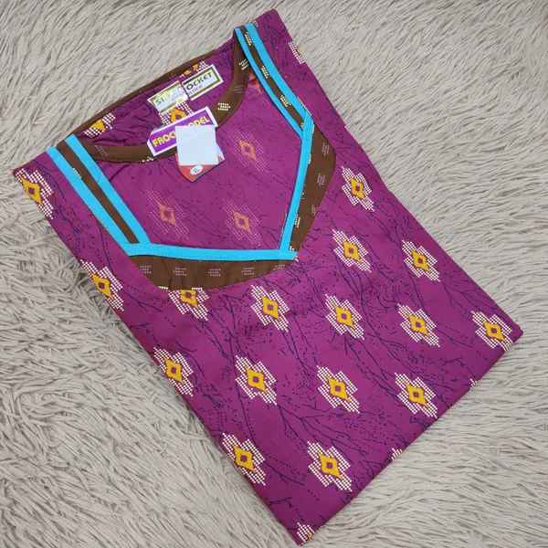 Frock Nighty Rajwadi Cotton  | NT2914