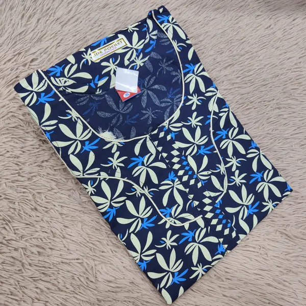 Premium Cotton Nighty 60 Inch Length | NT2941