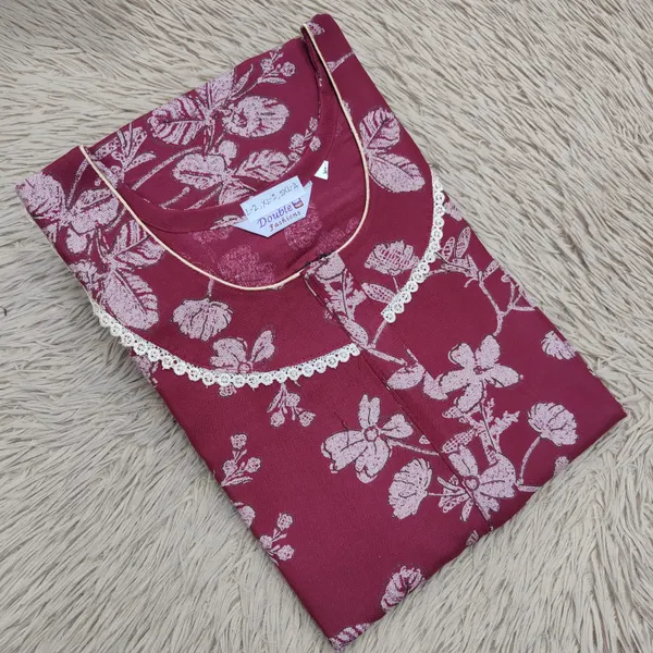 Premium 1st Quality Alphine Nighty | NT3310