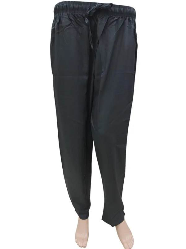 Rayon Straight Pant with Side Pocket & Drawstring | ST12