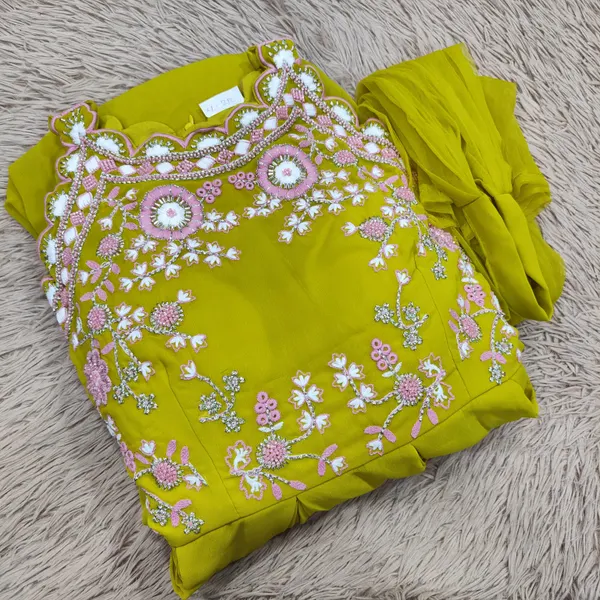 Kurti With Shawl | KS918
