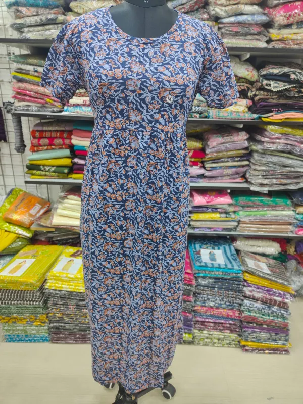 Hosiery Imported Surplus Maxi Gown  | MG127