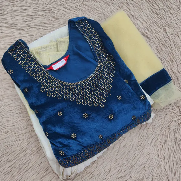 Silk Anarkali Kurti with Dupatta | KS1064