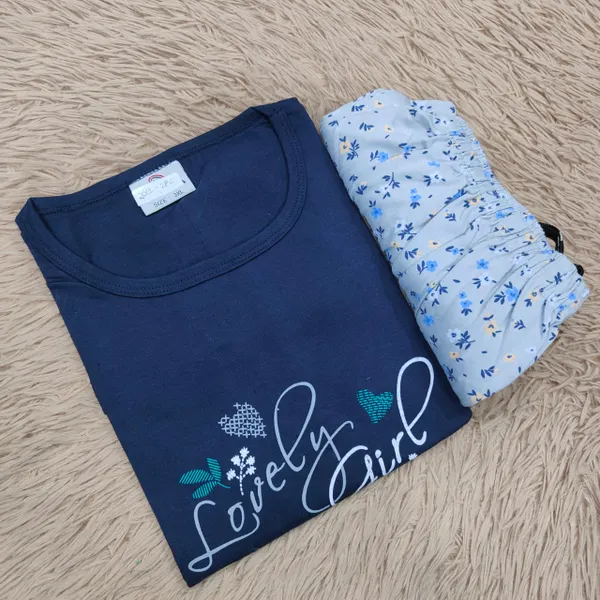 Premium Cotton Night Suit | NS296