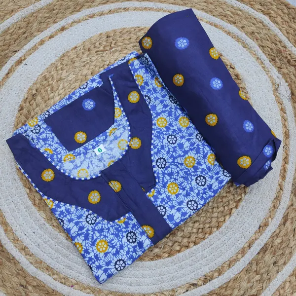 Premium Cotton Night Suit | NS491