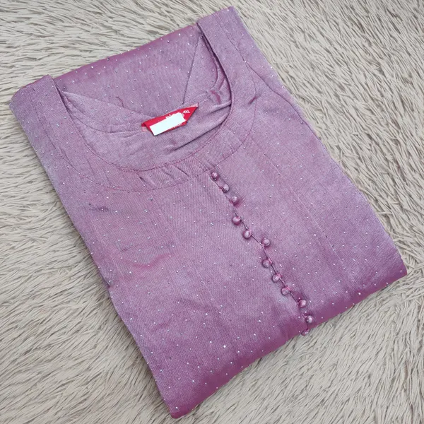 Silk Long Anarkali Kurti | AK1882