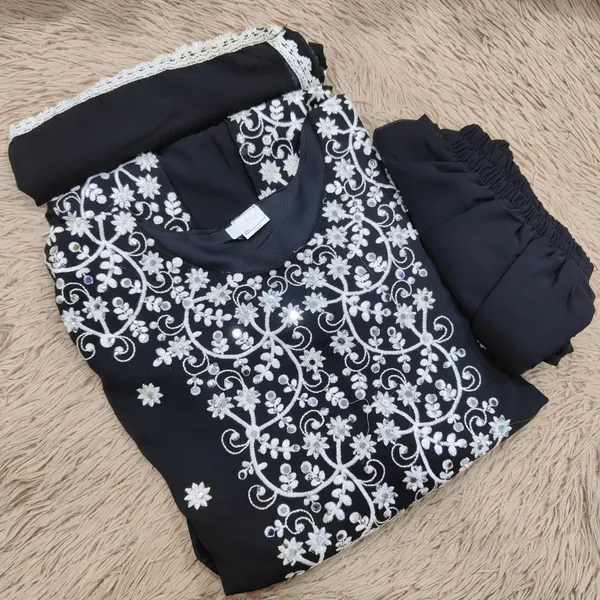 Top Bottom & Dupatta Set | TS2110