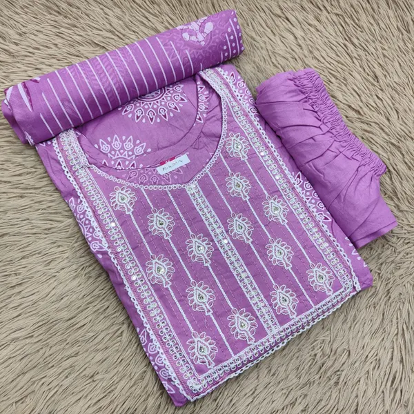 Anarkali Top Bottom Dupatta Set | TS3059