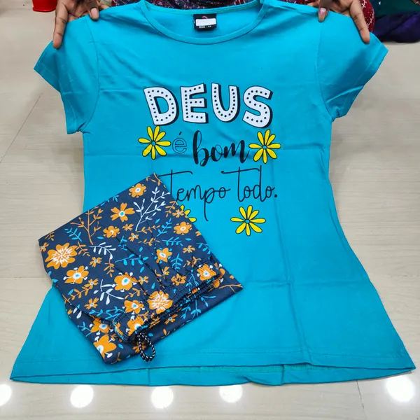 Premium Cotton Night Suit | NS269