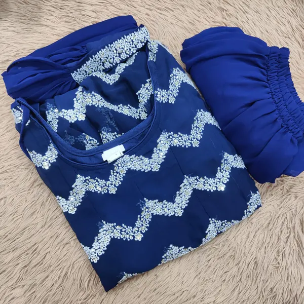 Top Bottom & Dupatta Set | TS2116
