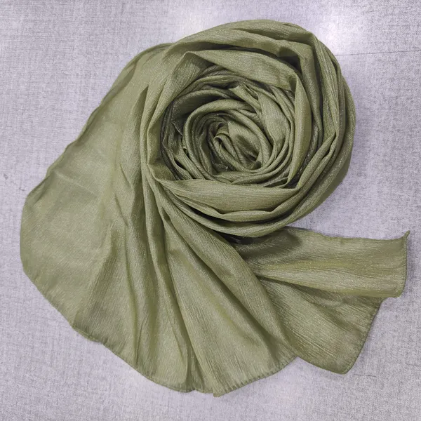 Premium plain shimmer Hijab  | HJ154