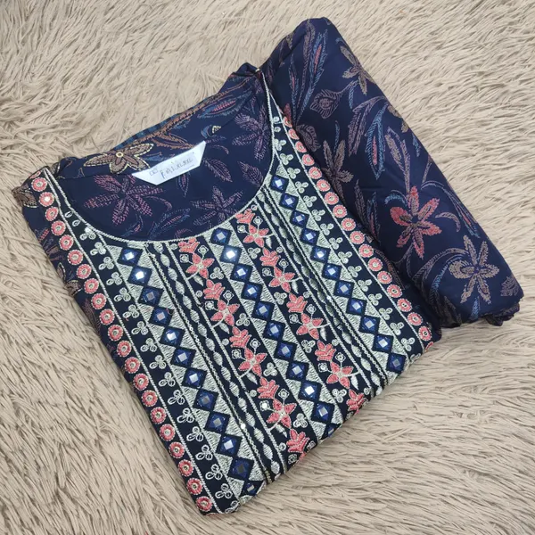 Anarkali Kurti with Dupatta Set | KS1161