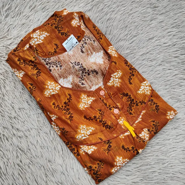 Pure Cotton Nighty | NT3483