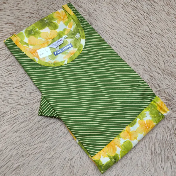 Full Hand Premium Frock Style Nighty } NT3107