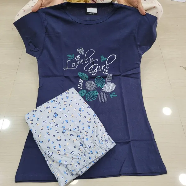 Premium Cotton Night Suit | NS332